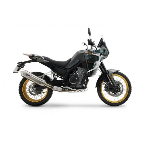 SCARICO GPR COMPATIBILE CON KOVE 800X 2024-2026, FURORE-X ACCIAIO INOX