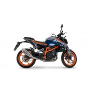 SCARICO GPR COMPATIBILE CON KTM DUKE 125 2024-2025, GP-REVO TITANIUM