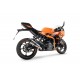SCARICO GPR COMPATIBILE CON KTM RC 125 2021-2024, M3 INOX 