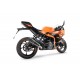 SCARICO GPR COMPATIBILE CON KTM RC 125 2021-2024, NEW GRAND PRIX EVO TITANIUM