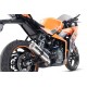 SCARICO GPR COMPATIBILE CON KTM RC 125 2021-2024, M3 INOX 