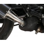 SCARICO GPR COMPATIBILE CON KTM DUKE 250 2021-2023, FURORE EVO4 NERO