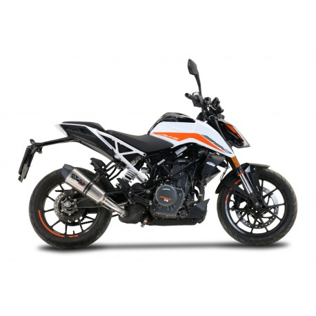 SCARICO GPR COMPATIBILE CON KTM DUKE 250 2021-2023, NEW GRAND PRIX EVO TITANIUM