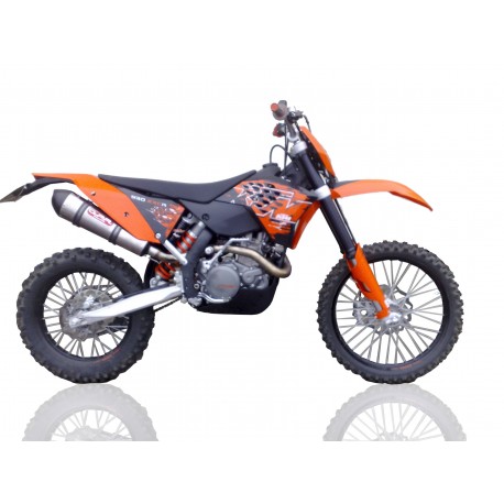 SCARICO GPR COMPATIBILE CON KTM XC-F 350 2011-2015, NEW GRAND PRIX EVO TITANIUM
