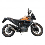 SCARICO GPR COMPATIBILE CON KTM ADVENTURE 390 2021-2024, DEEPTONE INOX