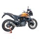 SCARICO GPR COMPATIBILE CON KTM ADVENTURE 390 2021-2024, M3 INOX 