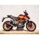 SCARICO GPR COMPATIBILE CON KTM DUKE 390 2017-2020, FURORE NERO