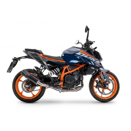 SCARICO GPR COMPATIBILE CON KTM DUKE 390 2024-2025, M3 BLACK TITANIUM