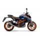 SCARICO GPR COMPATIBILE CON KTM DUKE 390 2024-2025, M3 INOX 