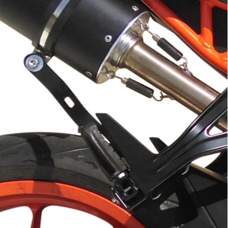SCARICO GPR COMPATIBILE CON KTM RC 390 2015-2016, M3 INOX 