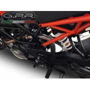 SCARICO GPR COMPATIBILE CON KTM RC 390 2017-2020, DECATALIZZATORE