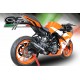 SCARICO GPR COMPATIBILE CON KTM RC 390 2017-2020, FURORE NERO