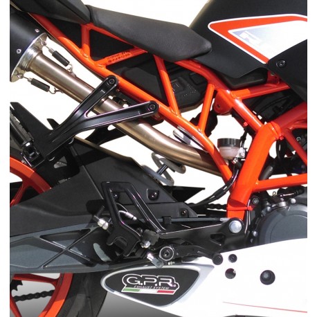 SCARICO GPR COMPATIBILE CON KTM RC 390 2022-2024, DECATALIZZATORE