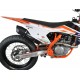 SCARICO GPR COMPATIBILE CON KTM SX-F 450 2016-2018, FURORE NERO