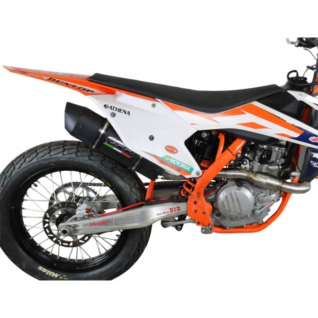 SCARICO GPR COMPATIBILE CON KTM SX-F 450 2016-2018, FURORE NERO