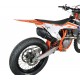 SCARICO GPR COMPATIBILE CON KTM SX-F 450 2016-2018, FURORE NERO