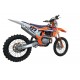 SCARICO GPR COMPATIBILE CON KTM SX-F FACTORY EDITION 450 2018-2021, PENTACROSS FULL TITANIUM
