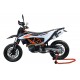 SCARICO GPR COMPATIBILE CON KTM ENDURO 690 R 2021-2024, ALBUS EVO4