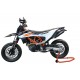 SCARICO GPR COMPATIBILE CON KTM SMC 690 R 2021-2024, FURORE EVO4 NERO
