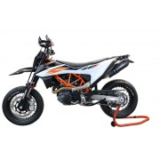 SCARICO GPR COMPATIBILE CON KTM SMC 690 R 2021-2024, FURORE NERO
