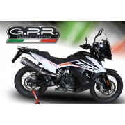 SCARICO GPR COMPATIBILE CON KTM ADVENTURE 790 2025-2026, DUAL POPPY