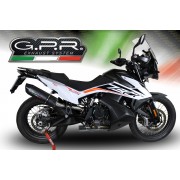 SCARICO GPR COMPATIBILE CON KTM ADVENTURE 790 2025-2026, FURORE EVO4 NERO