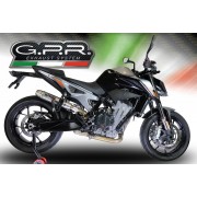 SCARICO GPR COMPATIBILE CON KTM DUKE 790 2017-2020, DEEPTONE INOX