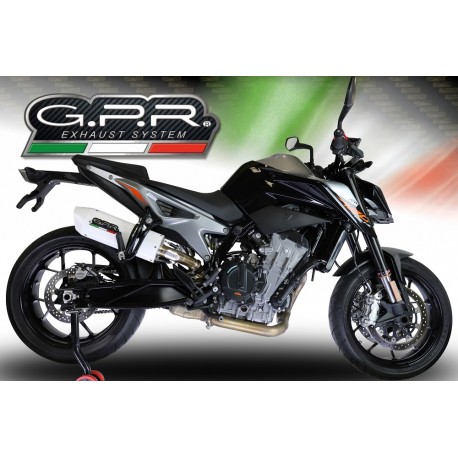 SCARICO GPR COMPATIBILE CON KTM DUKE 790 2021-2024, ALBUS EVO4