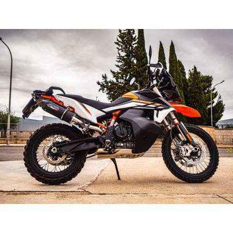 SCARICO GPR COMPATIBILE CON KTM ADVENTURE 890 2025-2026, FURORE EVO4 NERO