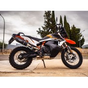 SCARICO GPR COMPATIBILE CON KTM ADVENTURE 890 2025-2026, FURORE EVO4 NERO