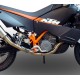 SCARICO GPR COMPATIBILE CON KTM LC8 990 ADVENTURE - R - DAKAR 2006-2014, HYPER SONIC INOX