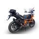 SCARICO GPR COMPATIBILE CON KTM LC 8 ADVENTURE 1050 2015-2016, FURORE NERO