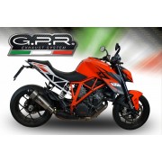 SCARICO GPR COMPATIBILE CON KTM SUPER DUKE 1290 GT 2022-2024, NEW GRAND PRIX EVO TITANIUM