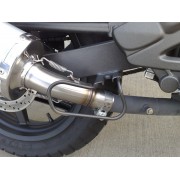 SCARICO GPR COMPATIBILE CON KYMCO QUANNON 125 2007-2016, FURORE POPPY