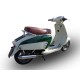 SCARICO GPR COMPATIBILE CON LAMBRETTA LAMBRETTA 125 - 150 MILANO 2012-2014, ULTRACONE LUCIDO