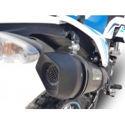 SCARICO GPR COMPATIBILE CON MALAGUTI DUNE 125 2019-2020, FURORE EVO4 POPPY