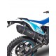 SCARICO GPR COMPATIBILE CON MALAGUTI XSM 125 SUPERMOTO 2018-2020, FURORE EVO4 NERO