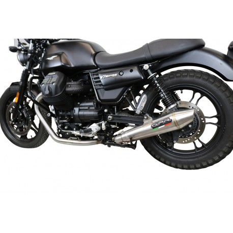 SCARICO GPR COMPATIBILE CON MOTO GUZZI V7 III SPECIAL-STONE-CARBON 2017-2018, VINTACONE