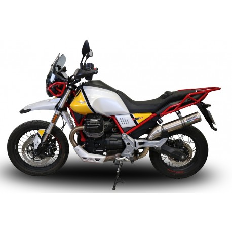 SCARICO GPR COMPATIBILE CON MOTO GUZZI V85 TT 2019-2020, M3 INOX 