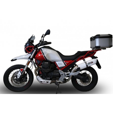 SCARICO GPR COMPATIBILE CON MOTO GUZZI V85 TT 2021-2024, ALBUS EVO4