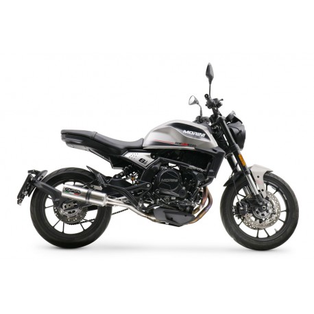 SCARICO GPR COMPATIBILE CON MOTO MORINI SEIEMMEZZO SCR 2022-2024, M3 INOX 