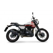 SCARICO GPR COMPATIBILE CON ROYAL ENFIELD SCRAM 411 2022-2024, FURORE EVO4 NERO