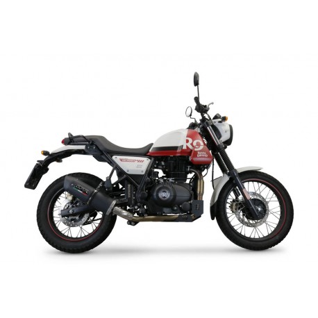 SCARICO GPR COMPATIBILE CON ROYAL ENFIELD SCRAM 411 2022-2024, FURORE EVO4 NERO