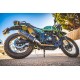 SCARICO GPR COMPATIBILE CON ROYAL ENFIELD SCRAM 411 2022-2024, FURORE NERO