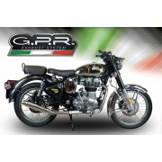 SCARICO GPR COMPATIBILE CON ROYAL ENFIELD CONTINENTAL GT 535 2014-2016, DEEPTONE INOX
