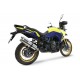 SCARICO GPR COMPATIBILE CON SUZUKI V-STROM DL 800 DE - SE 2023-2025, DUAL INOX