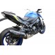 SCARICO GPR COMPATIBILE CON SUZUKI GSX-S 1000 GT 2021-2025, FURORE EVO4 NERO