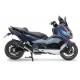SCARICO GPR COMPATIBILE CON SYM MAXSYM TL 508 2021-2024, FURORE EVO4 NERO