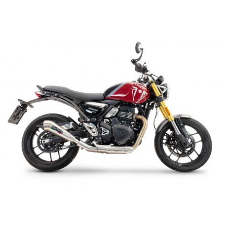 SCARICO GPR COMPATIBILE CON TRIUMPH SCRAMBLER 400 X 2023-2025, POWERCONE EVO