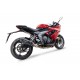 SCARICO GPR COMPATIBILE CON TRIUMPH DAYTONA 660 2023-2025, FURORE EVO4 NERO